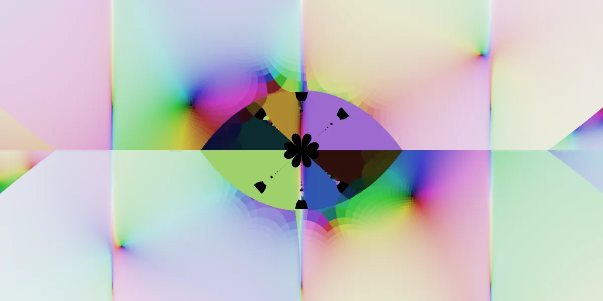 A piece of fractal art produced by FractalPane.
