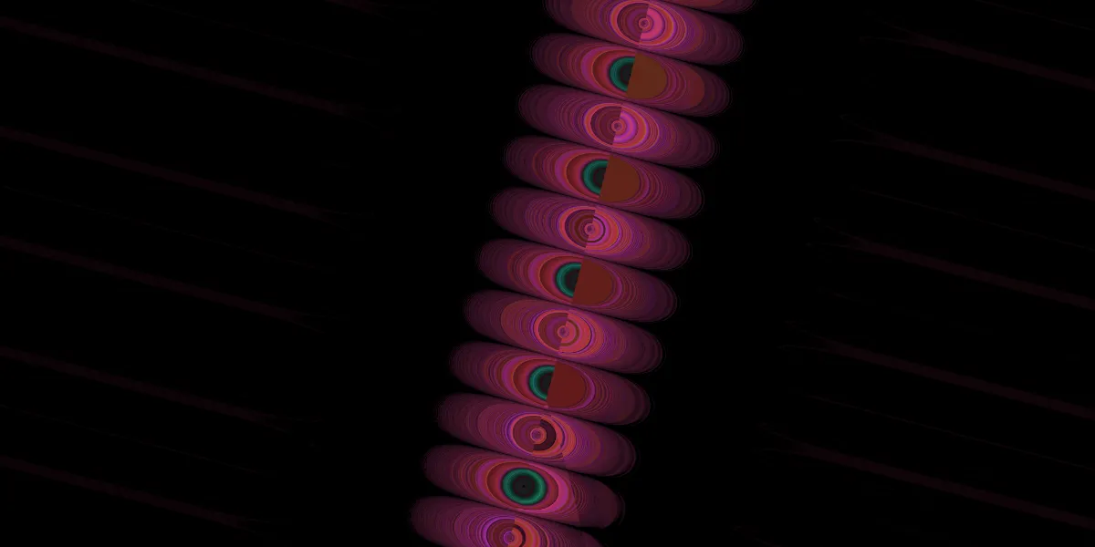 A piece of fractal art produced by FractalPane.