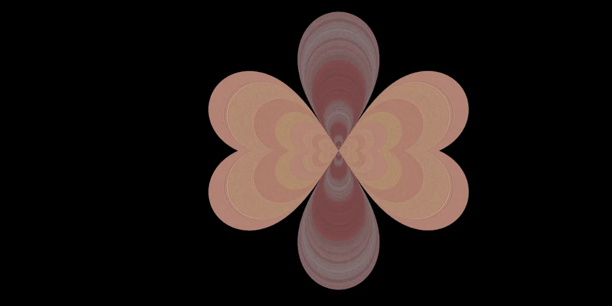 A piece of fractal art produced by FractalPane.