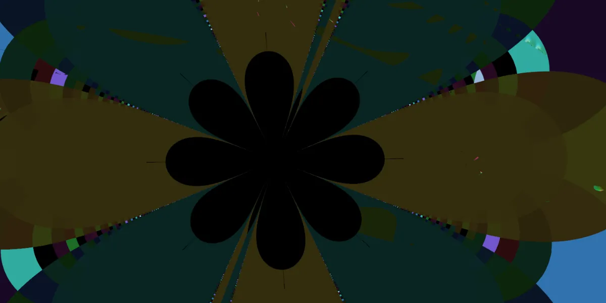 A piece of fractal art produced by FractalPane.