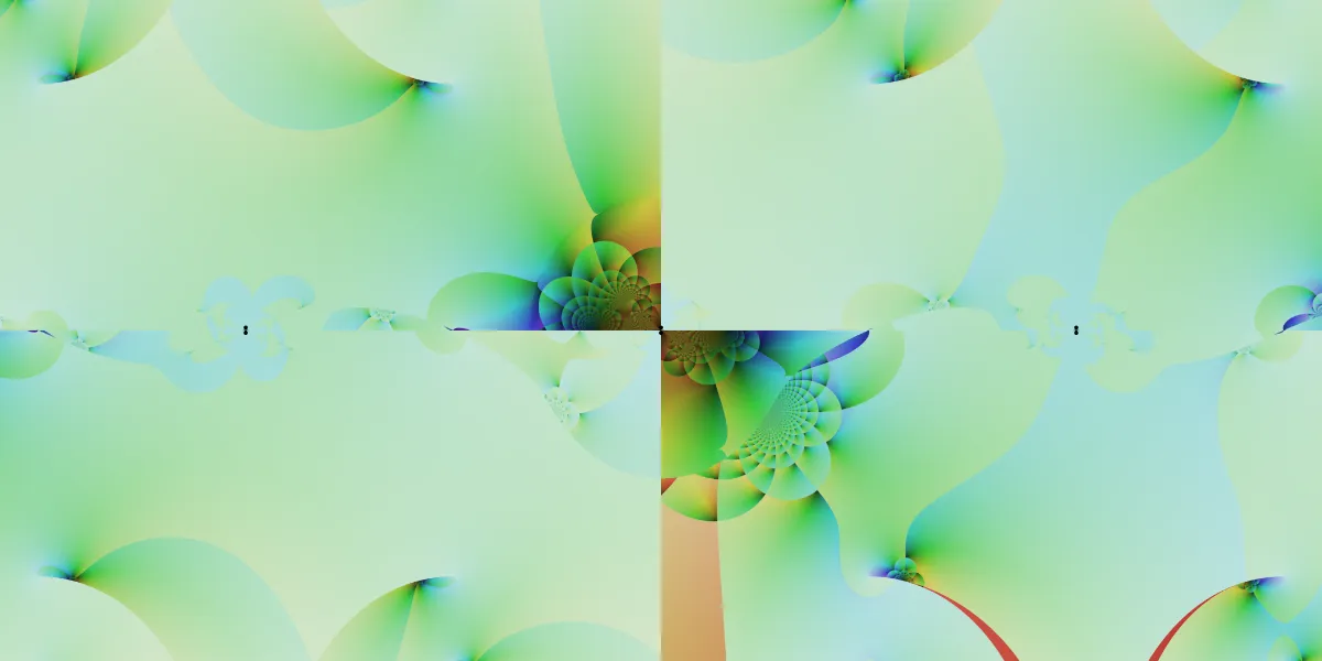 A piece of fractal art produced by FractalPane.