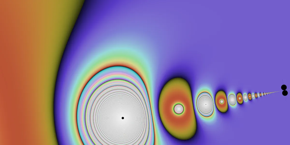A piece of fractal art produced by FractalPane.
