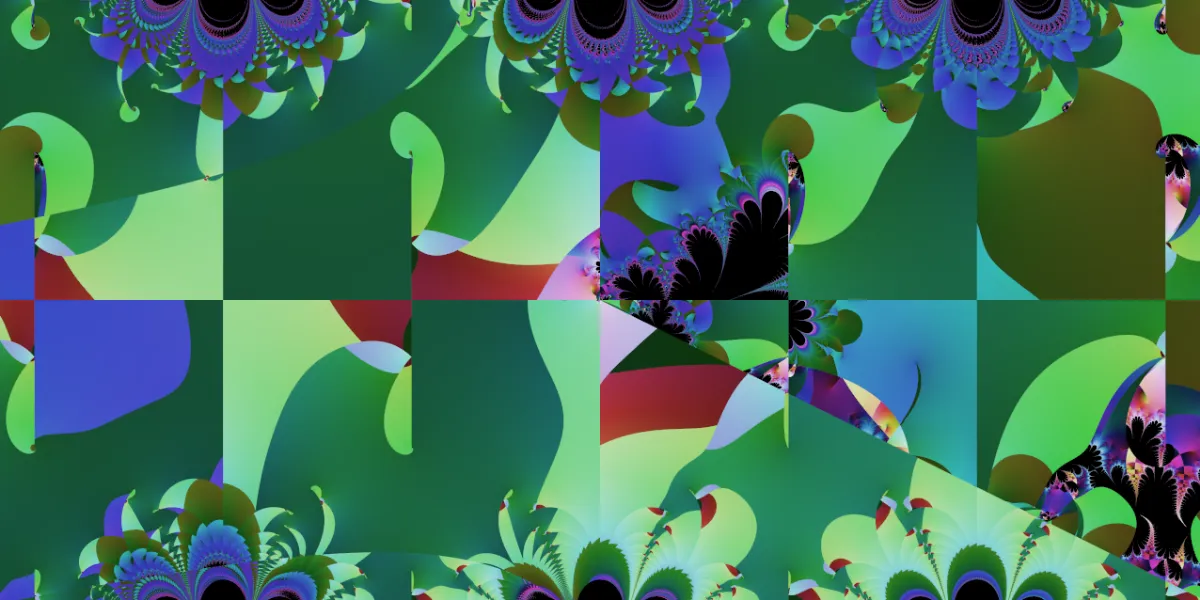A piece of fractal art produced by FractalPane.