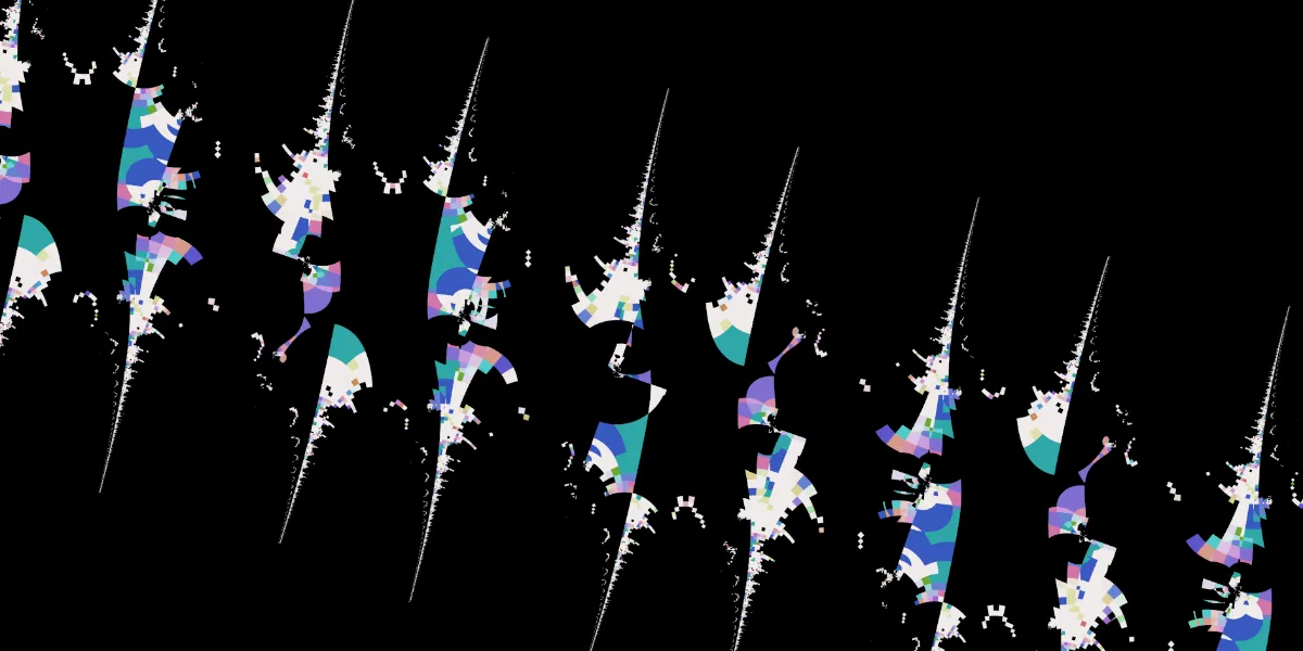 A piece of fractal art produced by FractalPane.