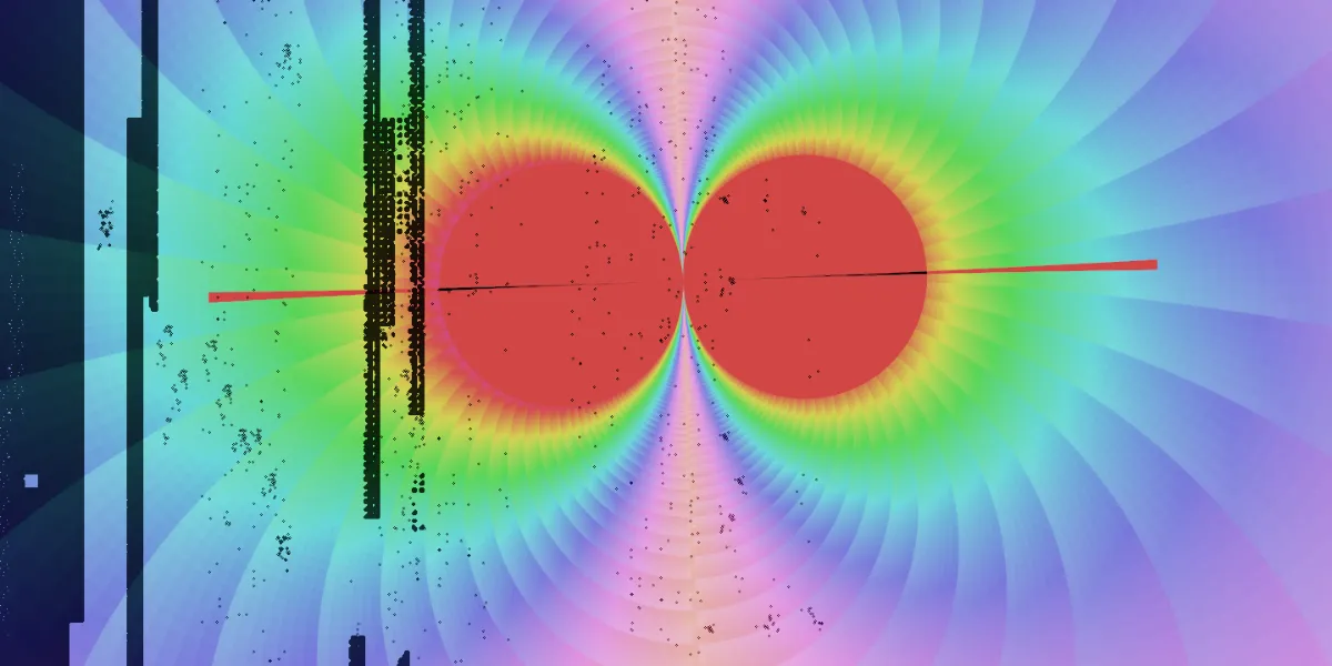 A piece of fractal art produced by FractalPane.