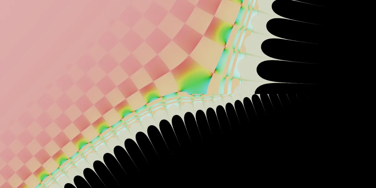 A piece of fractal art produced by FractalPane.