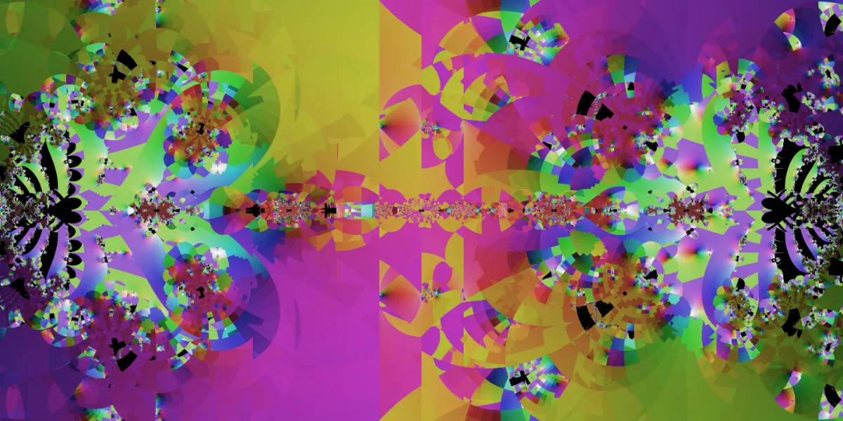 A piece of fractal art produced by FractalPane.