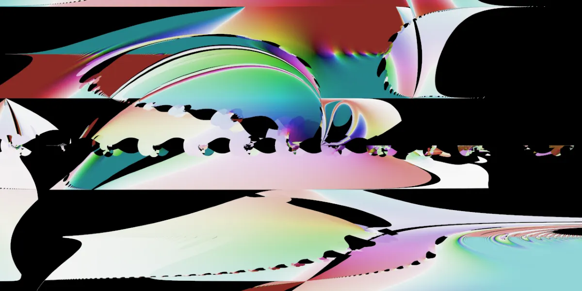 A piece of fractal art produced by FractalPane.