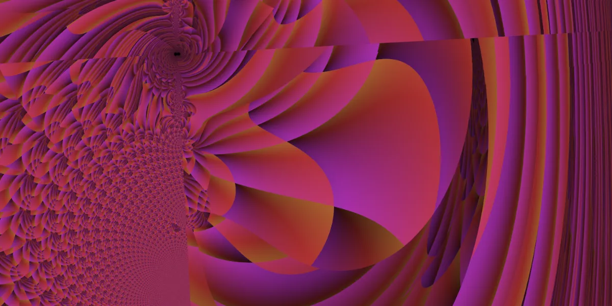 A piece of fractal art produced by FractalPane.
