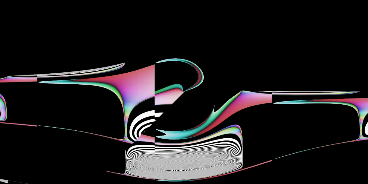 A piece of fractal art produced by FractalPane.