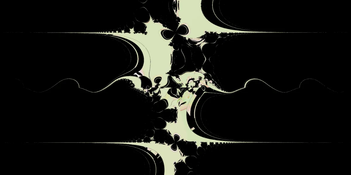A piece of fractal art produced by FractalPane.