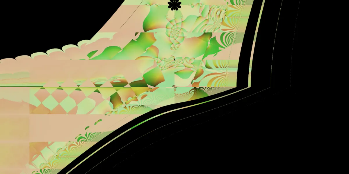 A piece of fractal art produced by FractalPane.