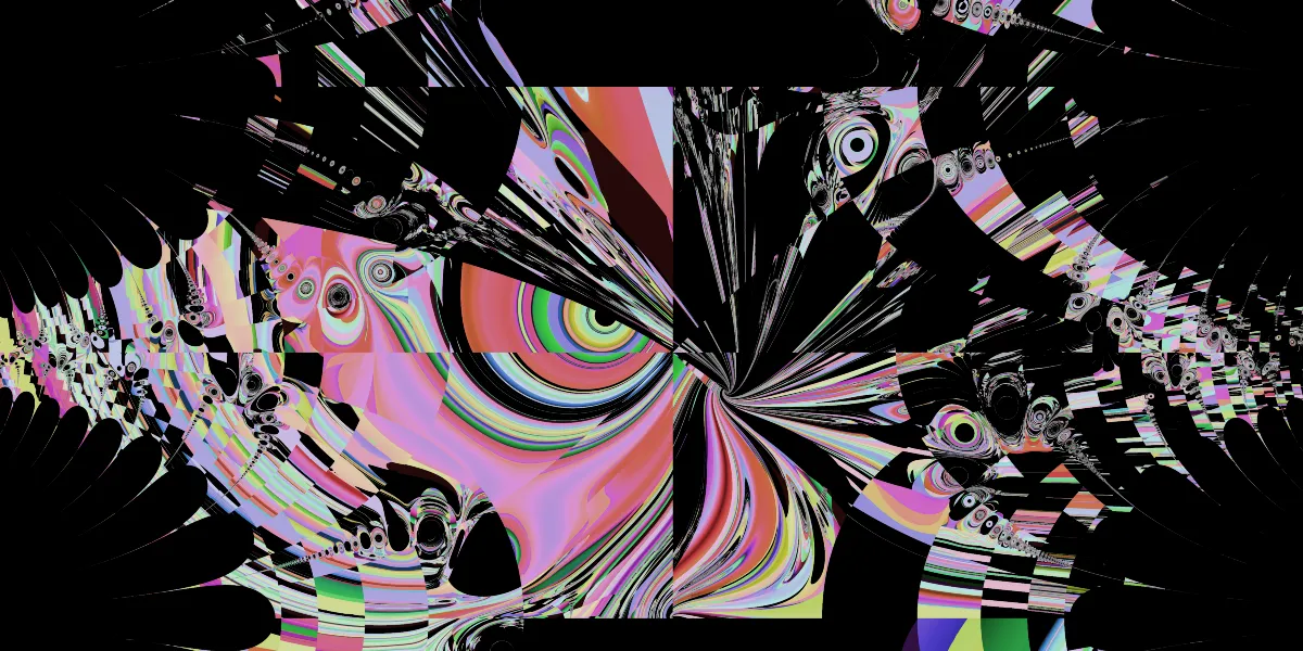 A piece of fractal art produced by FractalPane.