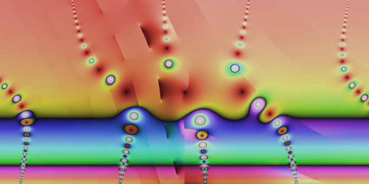 A piece of fractal art produced by FractalPane.