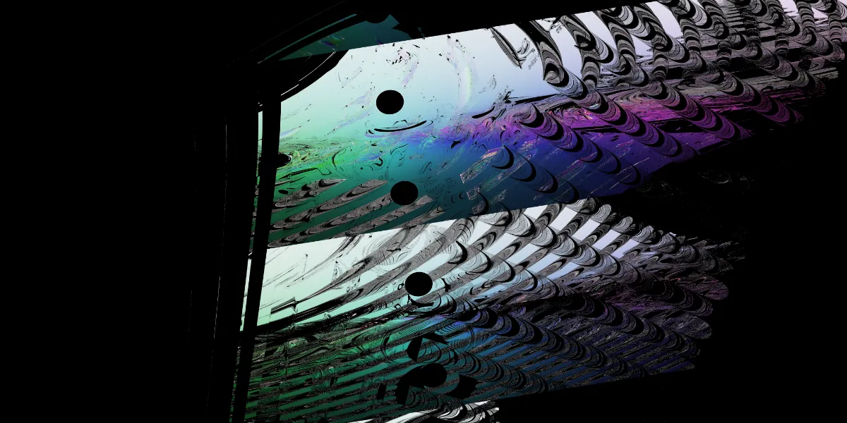 A piece of fractal art produced by FractalPane.