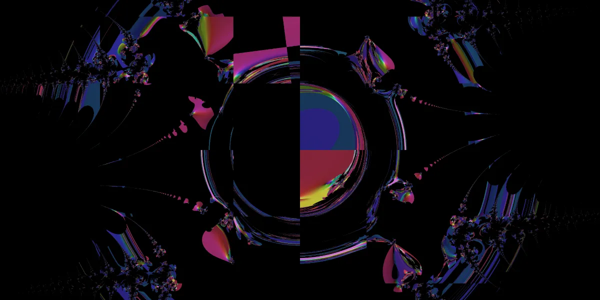 A piece of fractal art produced by FractalPane.