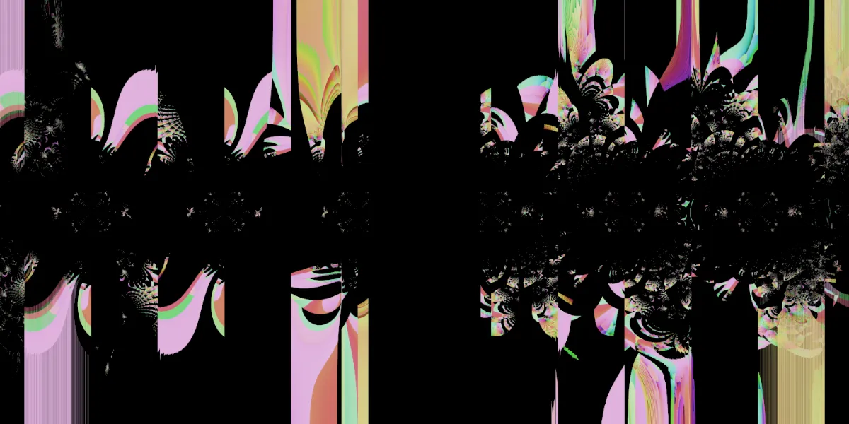 A piece of fractal art produced by FractalPane.