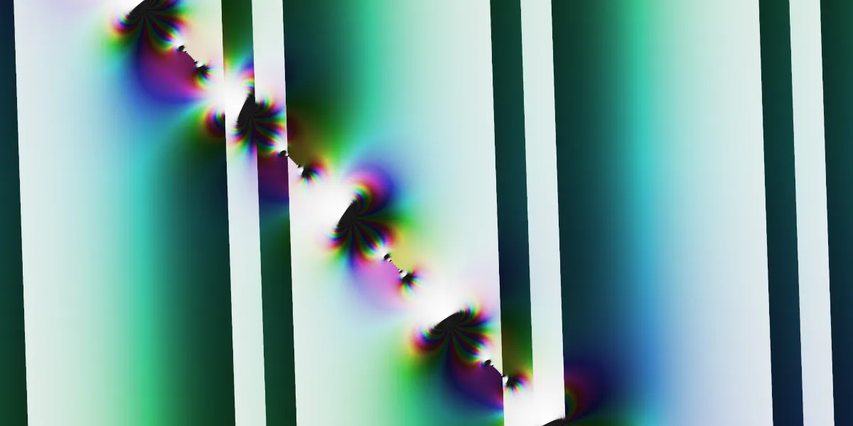 A piece of fractal art produced by FractalPane.