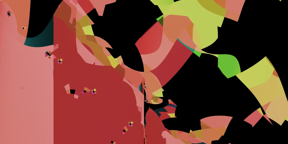 A piece of fractal art produced by FractalPane.