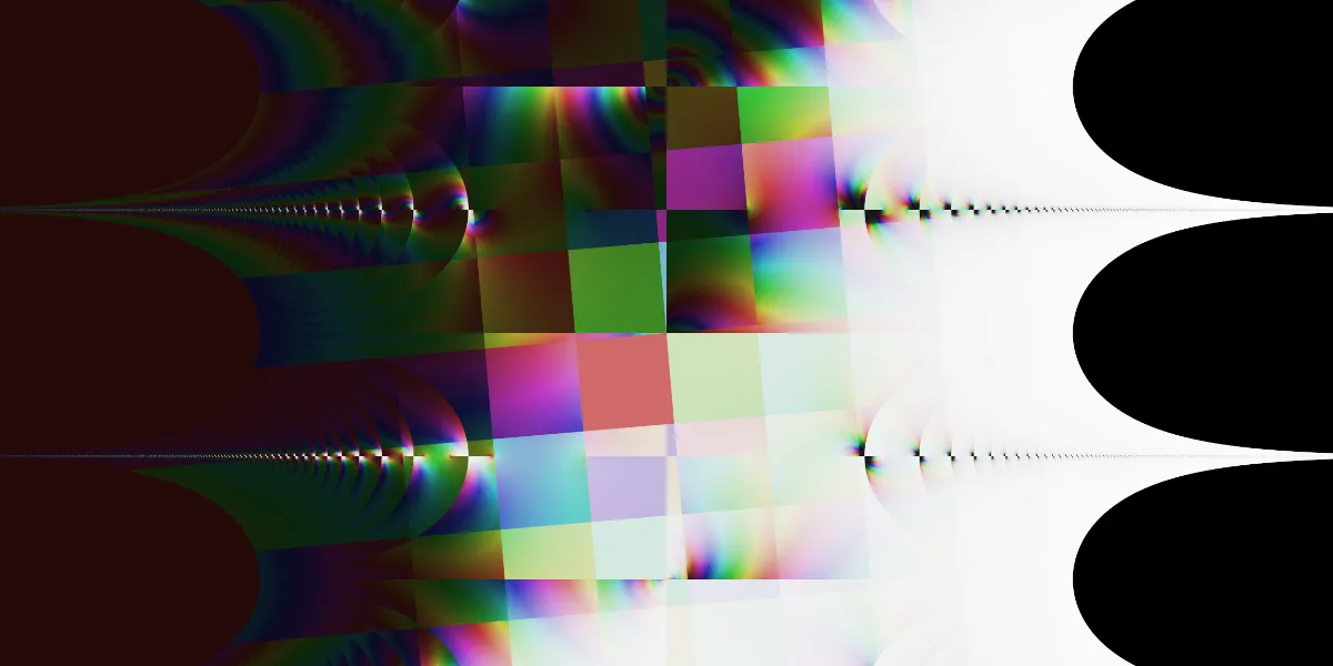 A piece of fractal art produced by FractalPane.
