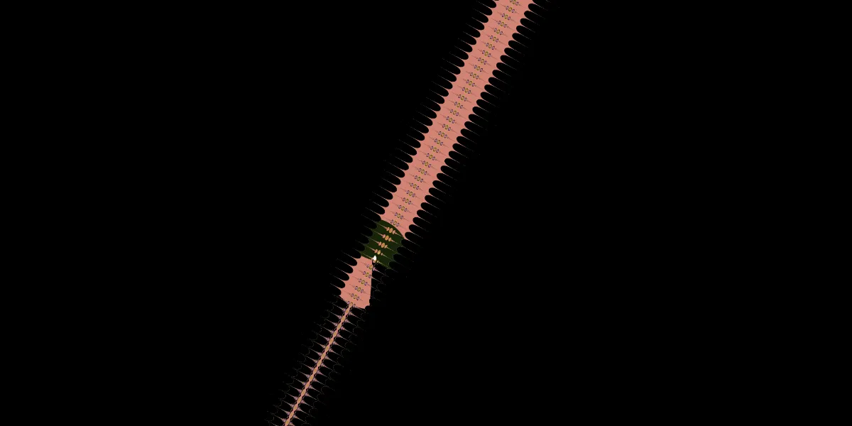 A piece of fractal art produced by FractalPane.