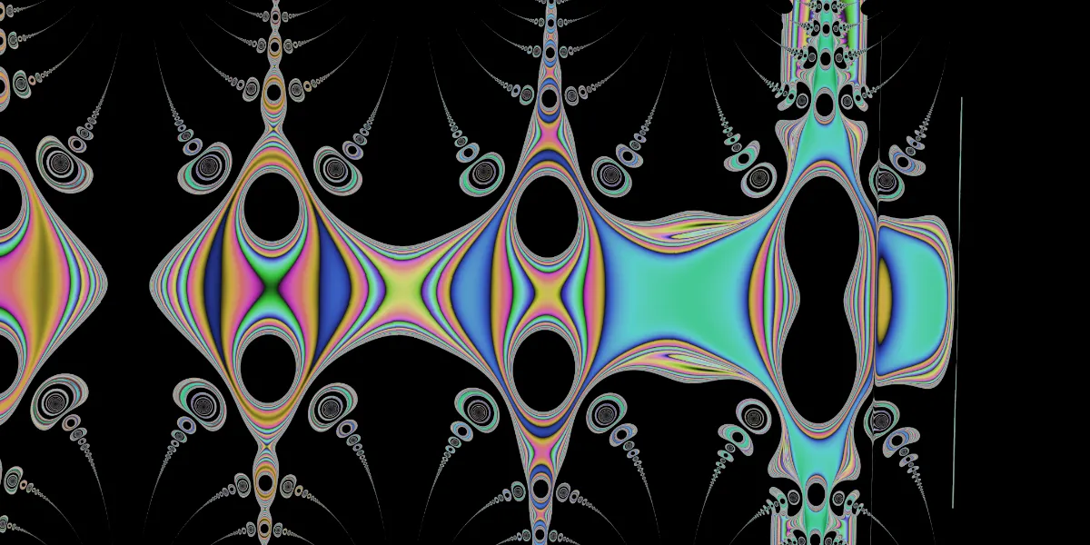 A piece of fractal art produced by FractalPane.