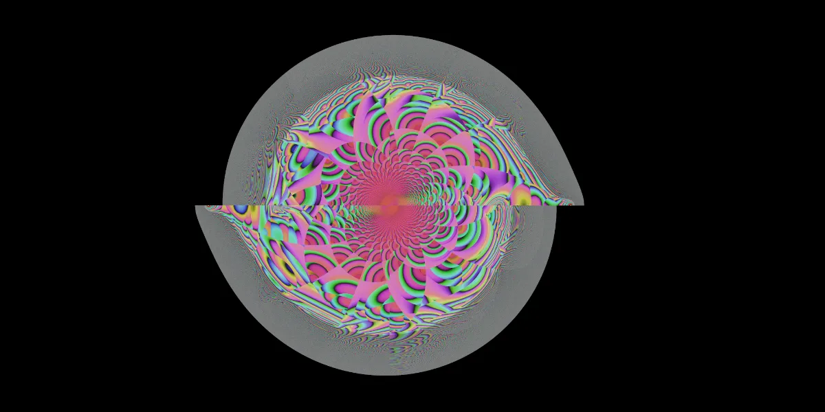 A piece of fractal art produced by FractalPane.