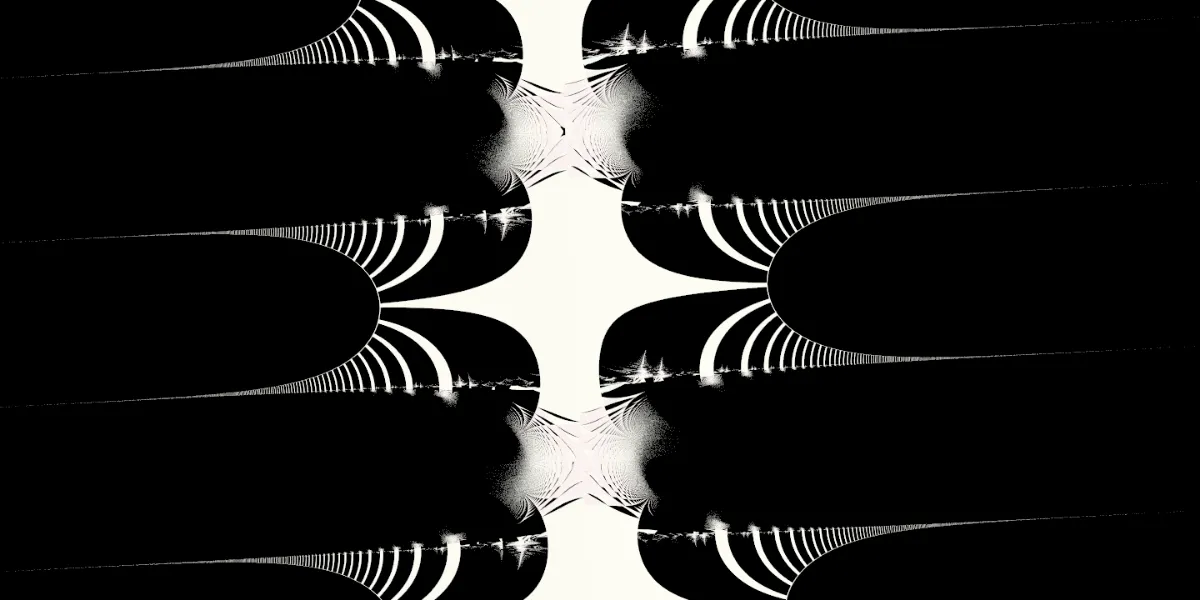 A piece of fractal art produced by FractalPane.