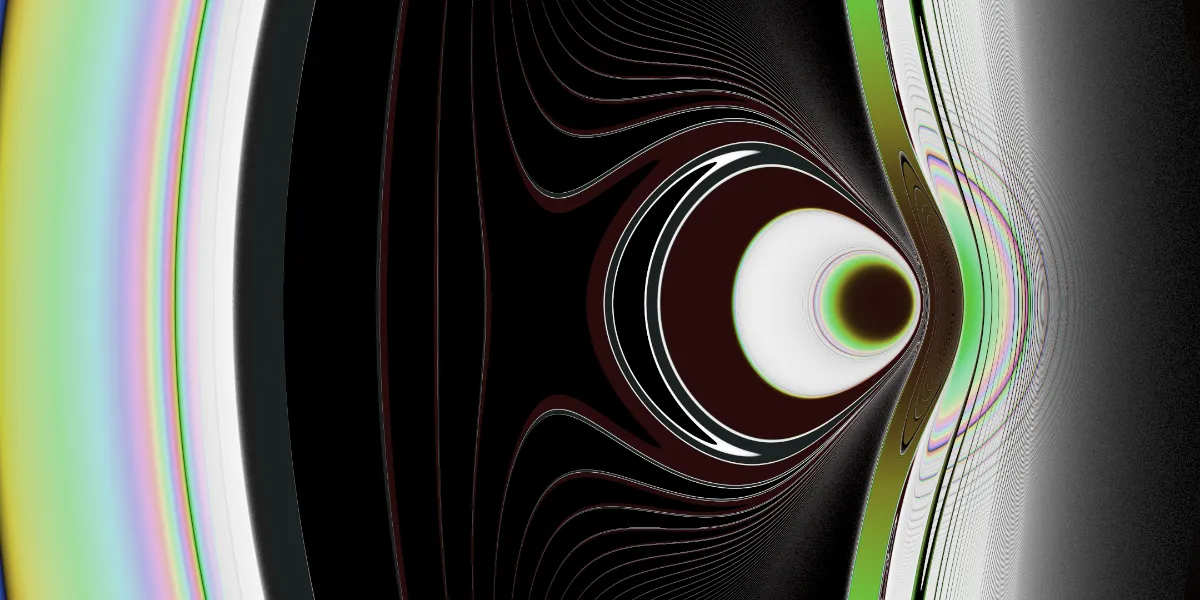 A piece of fractal art produced by FractalPane.