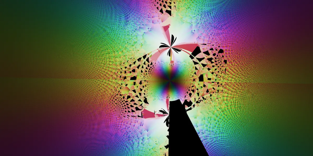 A piece of fractal art produced by FractalPane.