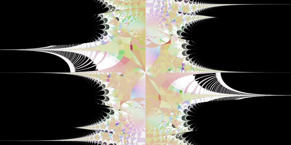 A piece of fractal art produced by FractalPane.