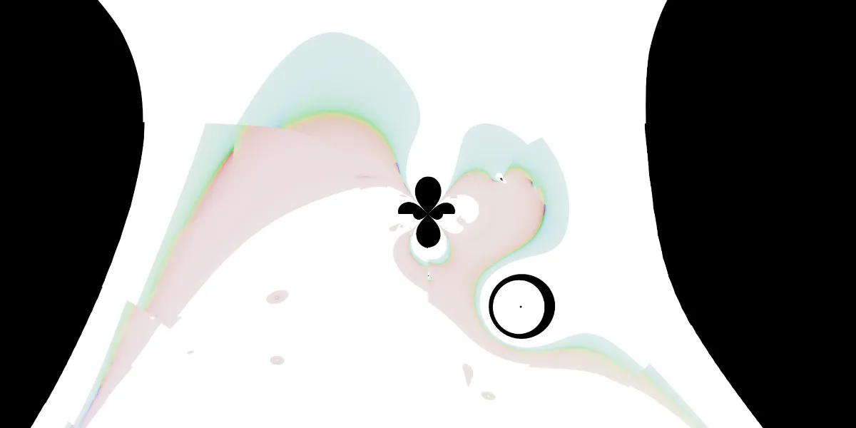 A piece of fractal art produced by FractalPane.