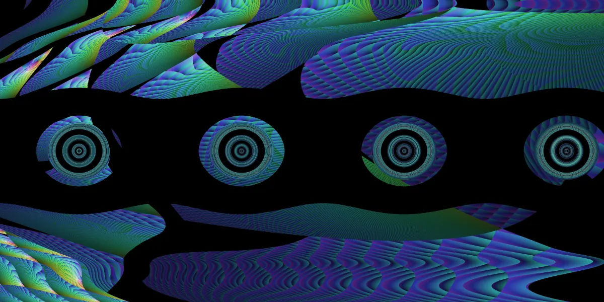 A piece of fractal art produced by FractalPane.