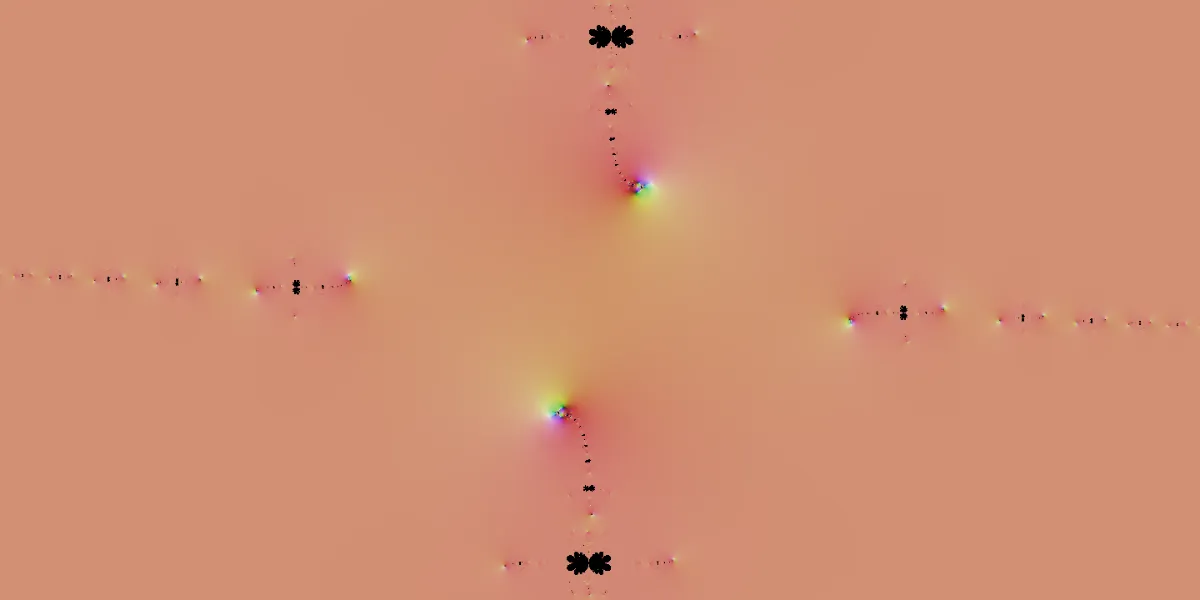 A piece of fractal art produced by FractalPane.