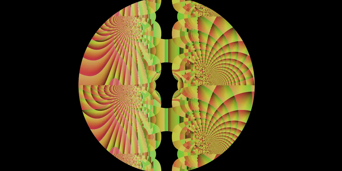 A piece of fractal art produced by FractalPane.