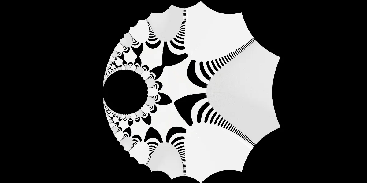 A piece of fractal art produced by FractalPane.