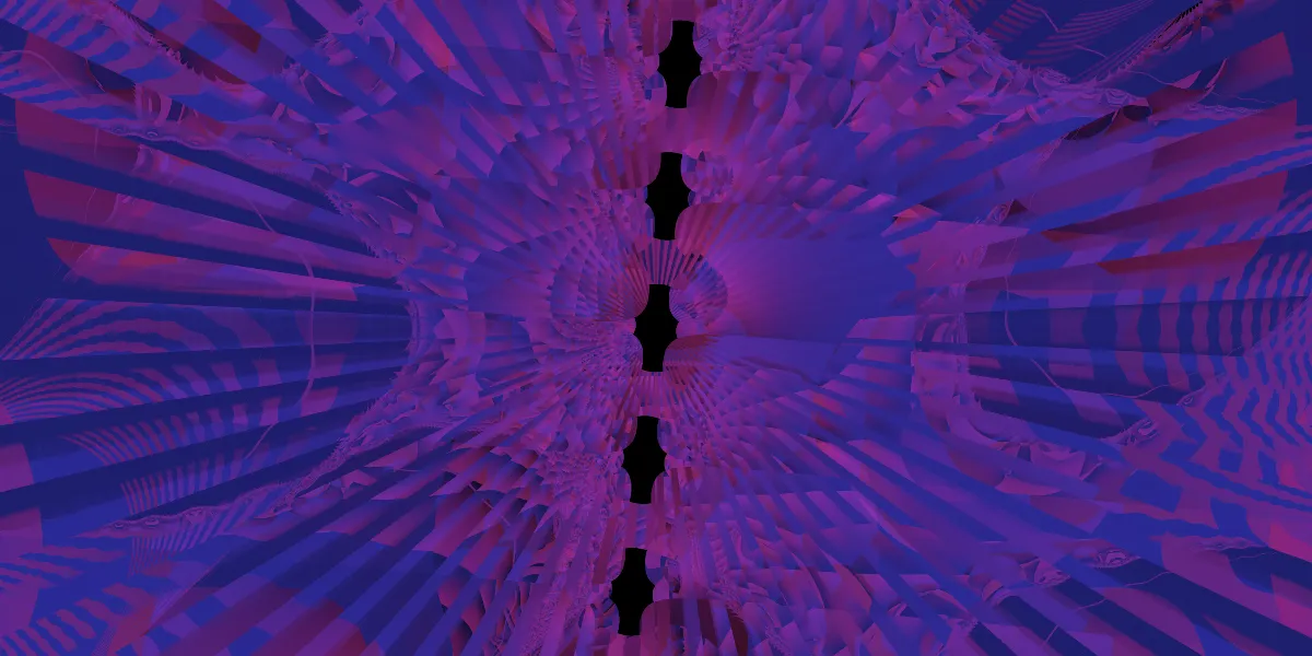 A piece of fractal art produced by FractalPane.
