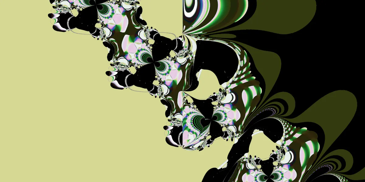 A piece of fractal art produced by FractalPane.