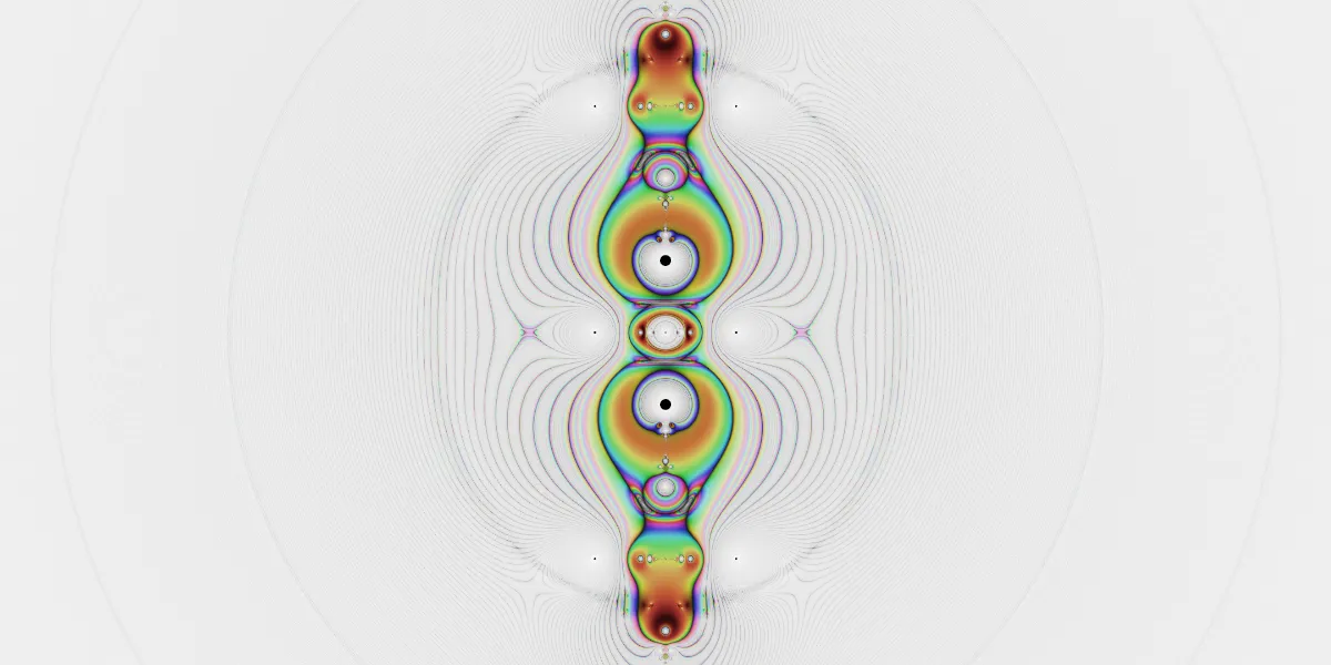 A piece of fractal art produced by FractalPane.