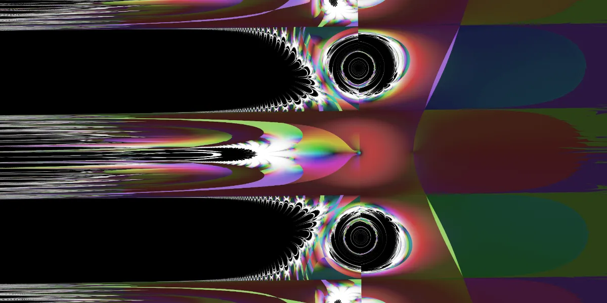 A piece of fractal art produced by FractalPane.