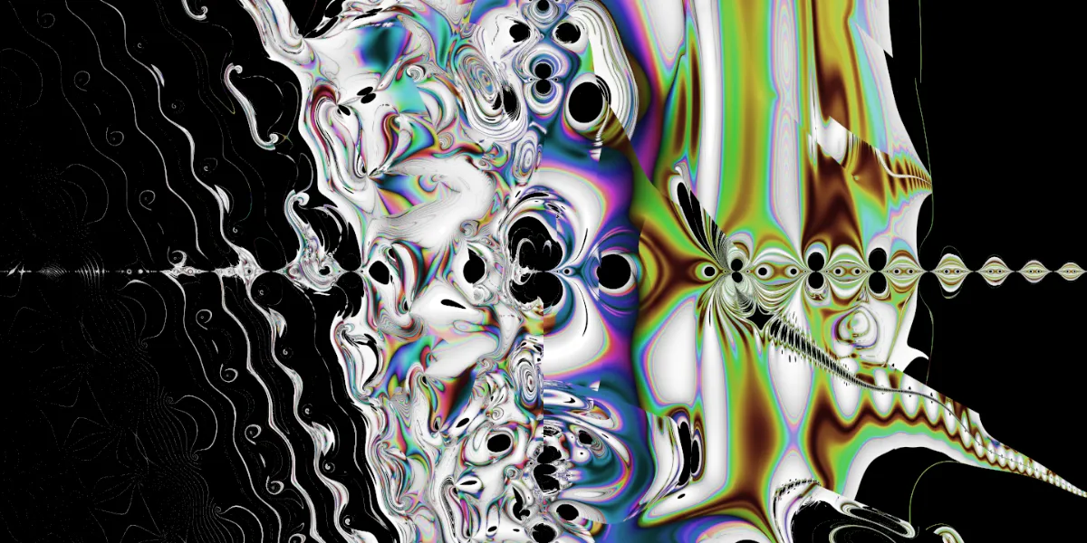 A piece of fractal art produced by FractalPane.