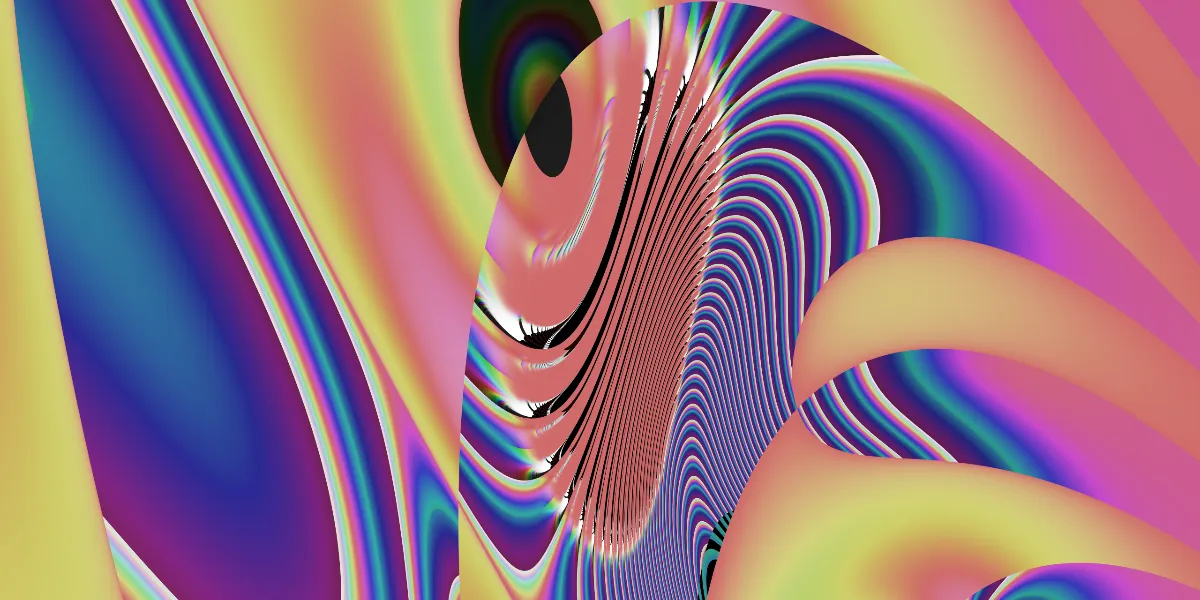A piece of fractal art produced by FractalPane.