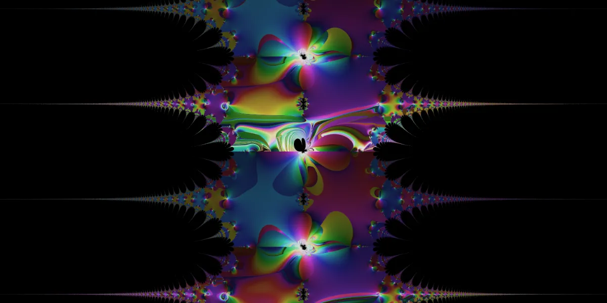 A piece of fractal art produced by FractalPane.