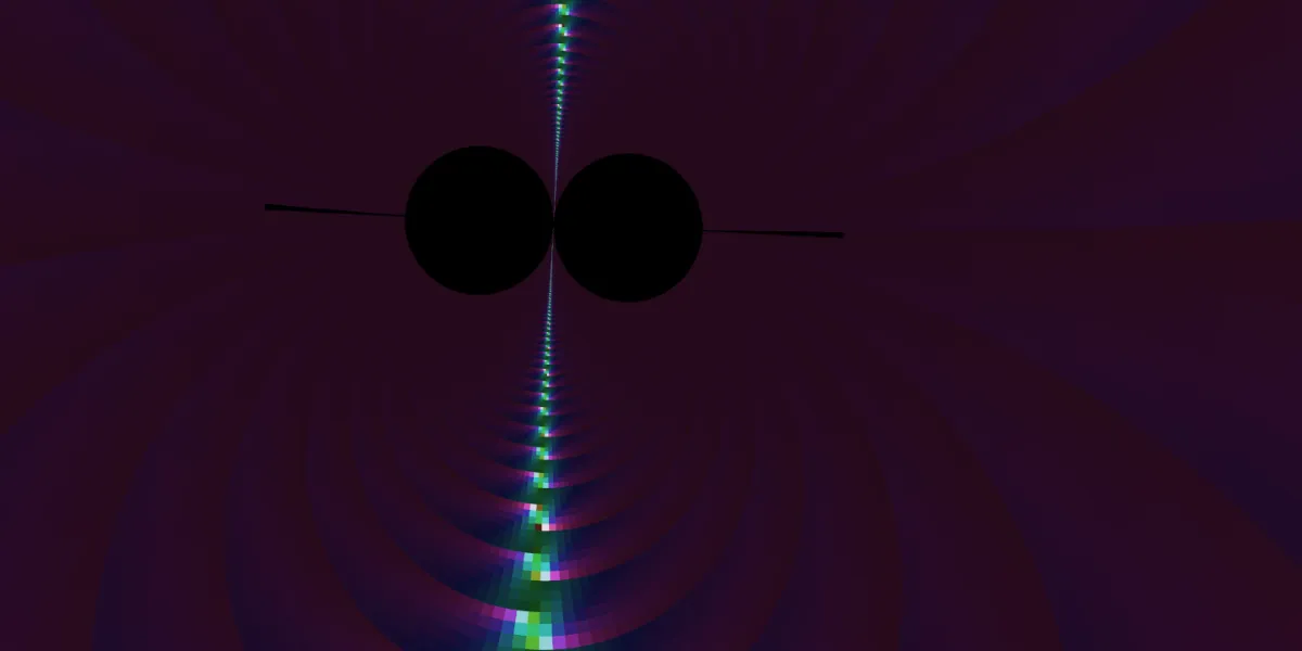 A piece of fractal art produced by FractalPane.