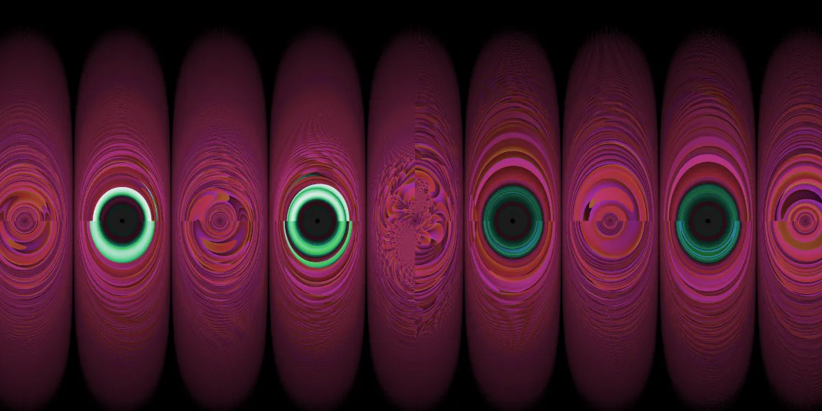 A piece of fractal art produced by FractalPane.