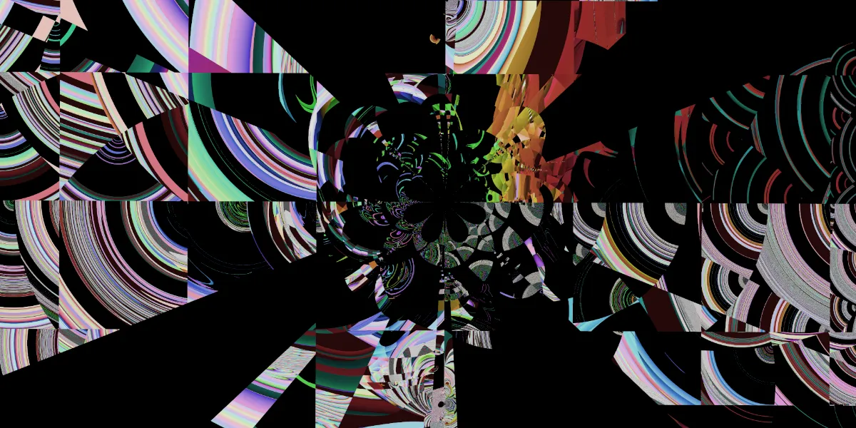 A piece of fractal art produced by FractalPane.