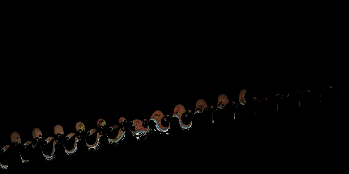 A piece of fractal art produced by FractalPane.