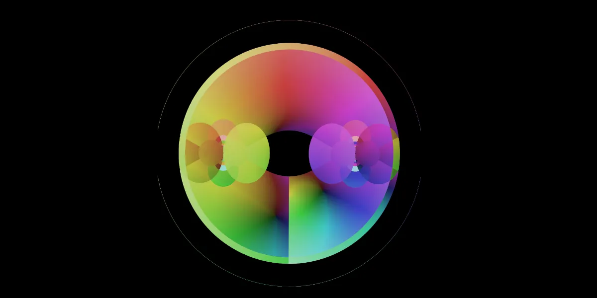 A piece of fractal art produced by FractalPane.