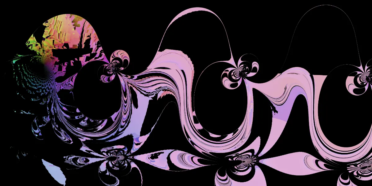 A piece of fractal art produced by FractalPane.