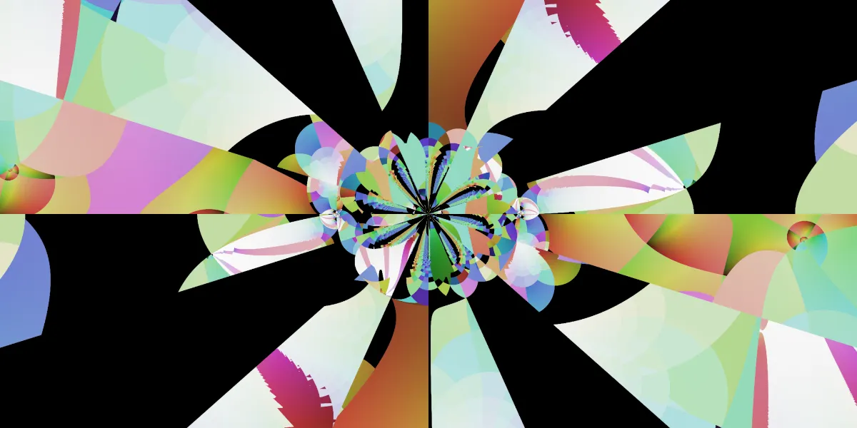 A piece of fractal art produced by FractalPane.